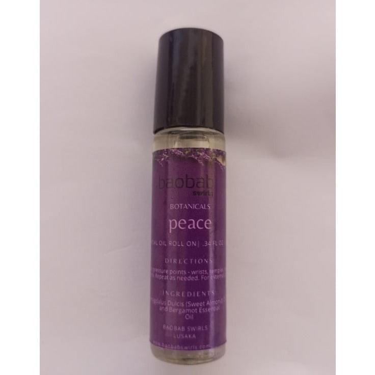 Aromatherapy Essential Oil Roll On Baobab Swirls