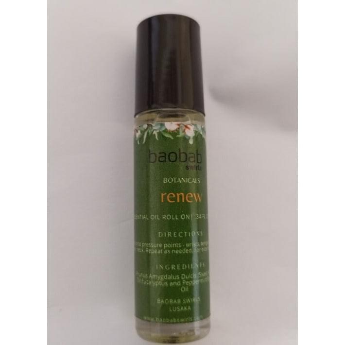 Aromatherapy Essential Oil Roll On Baobab Swirls