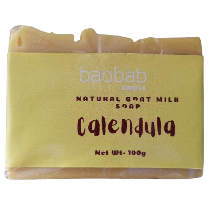 Calendula Soap Baobab Swirls