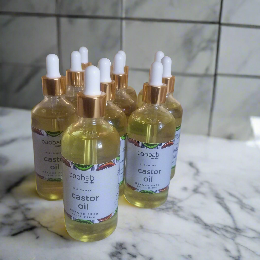 Castor Oil bottles