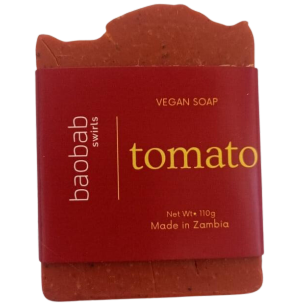 Natural Tomato Soap Baobab Swirls