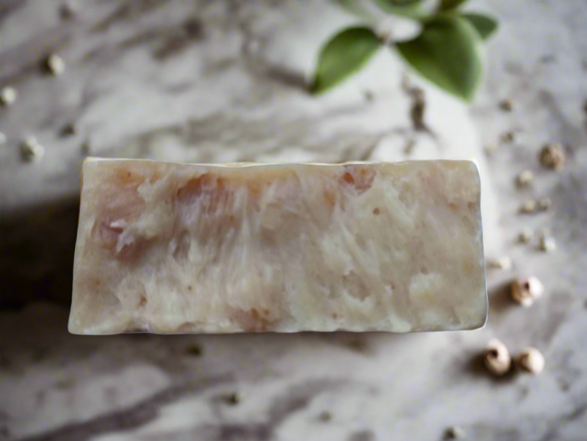 Rustic handmade soap