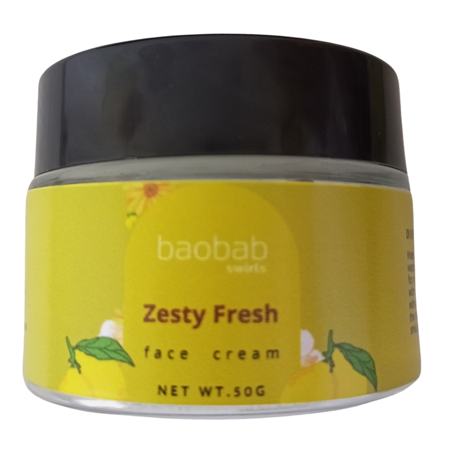 Zesty face cream