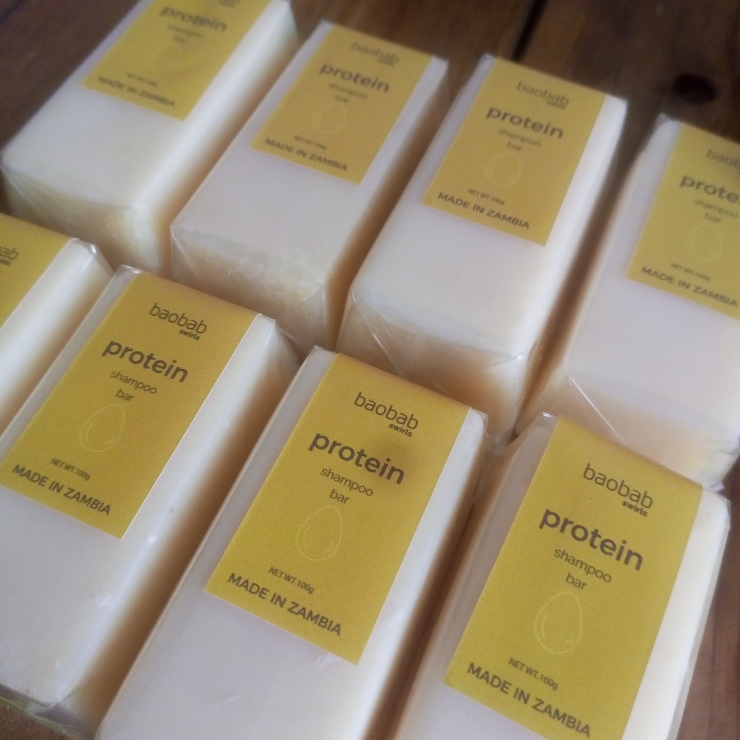 Natural Protein Shampoo Bars