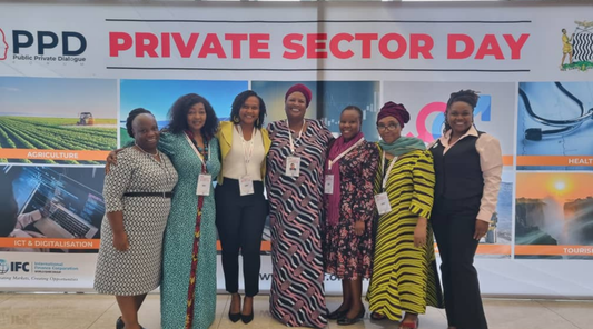 Zambian entrepreneurs at Private Sector Day