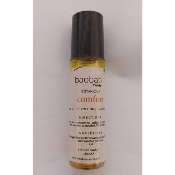 Aromatherapy Essential Oil Roll On Baobab Swirls