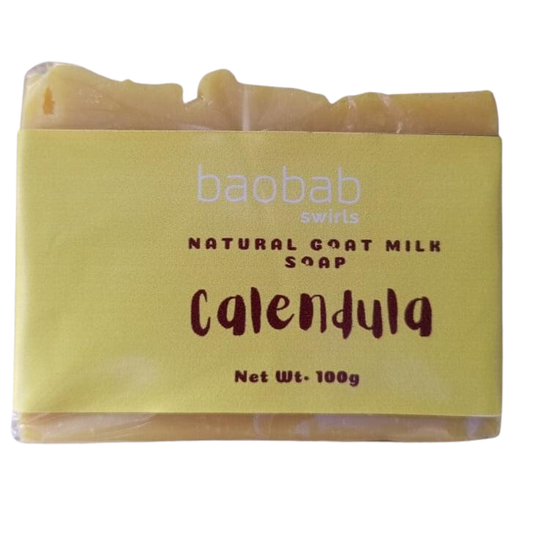 Calendula Soap Baobab Swirls