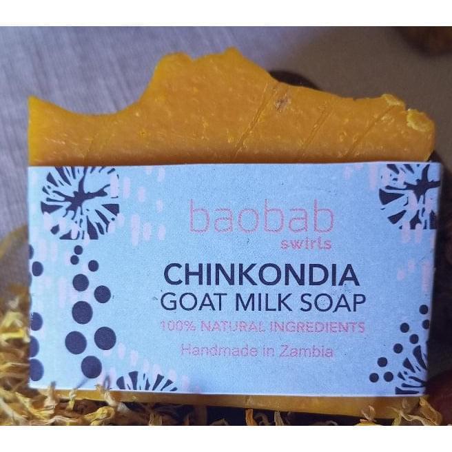 Chinkondia Goat Milk Soap Baobab Swirls