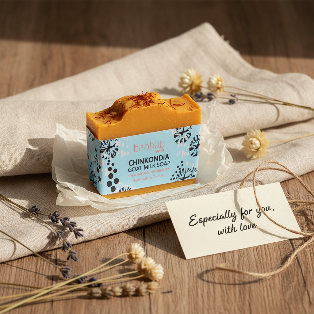 Chinkondia Goat Milk Soap with Red Palm Butter