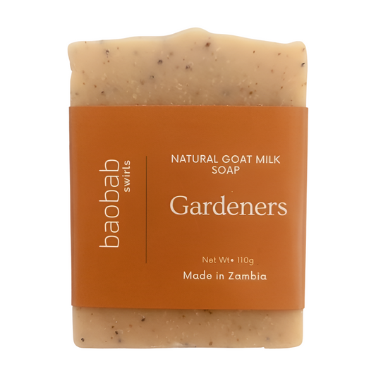 Gardeners Soap with Mongongo Baobab Swirls