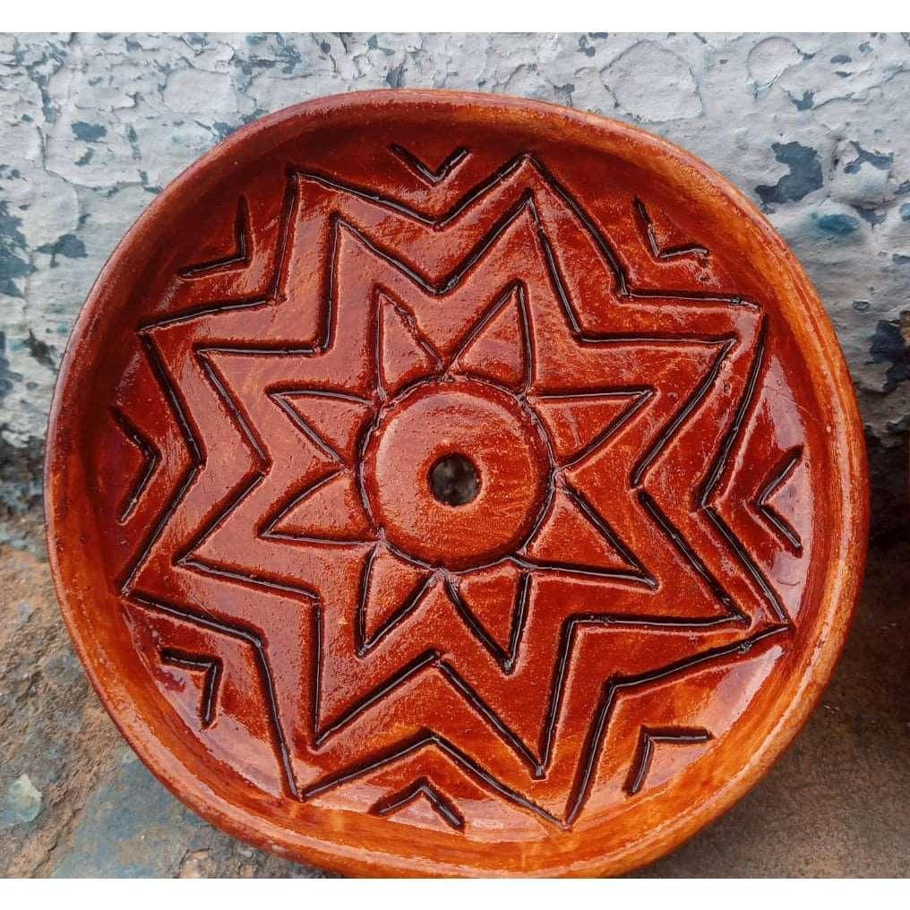 Handmade Soap Dish Baobab Swirls