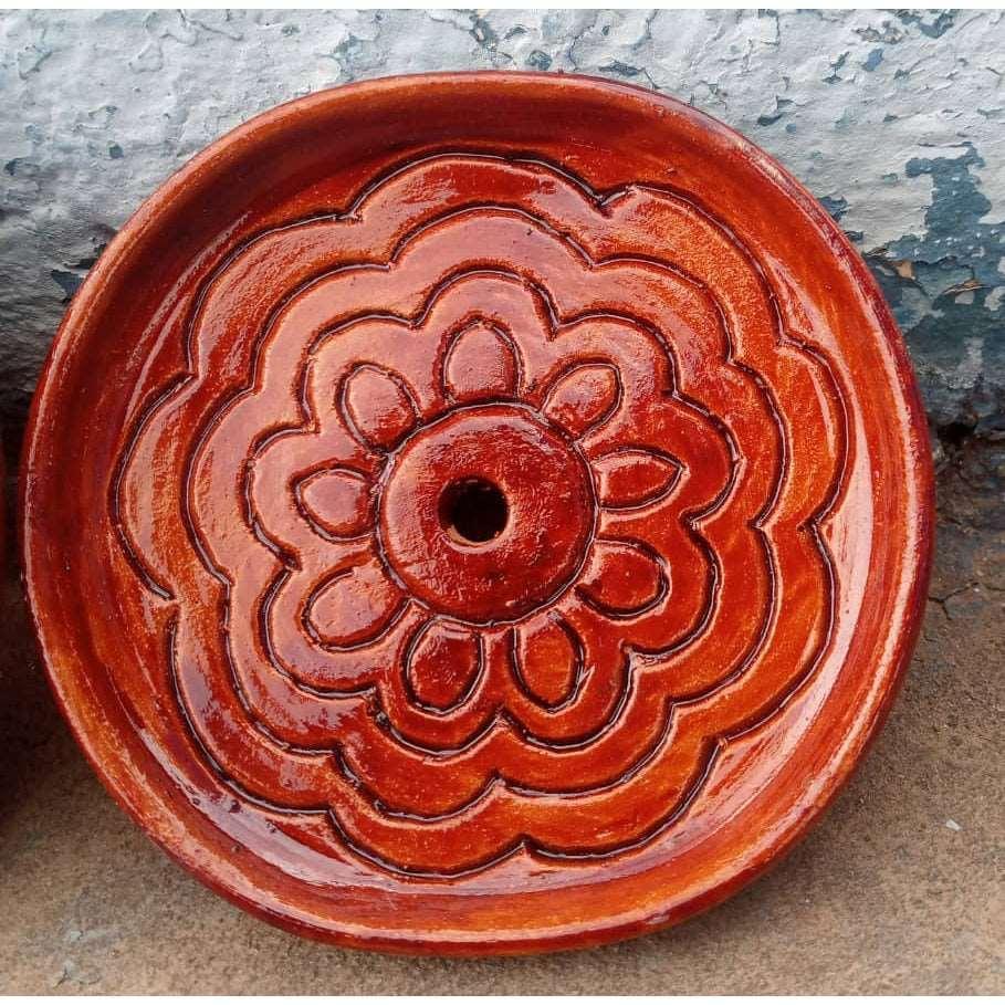 Handmade Soap Dish Baobab Swirls