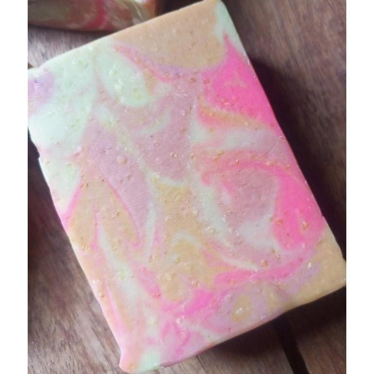 Mint Garden Goat Milk Soap Baobab Swirls