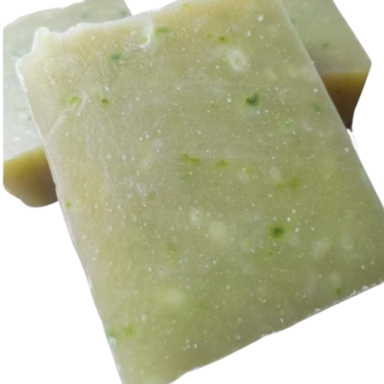 Natural Aloe Vera Cucumber Soap Baobab Swirls