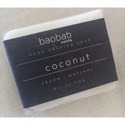 Natural Coconut Soap Baobab Swirls