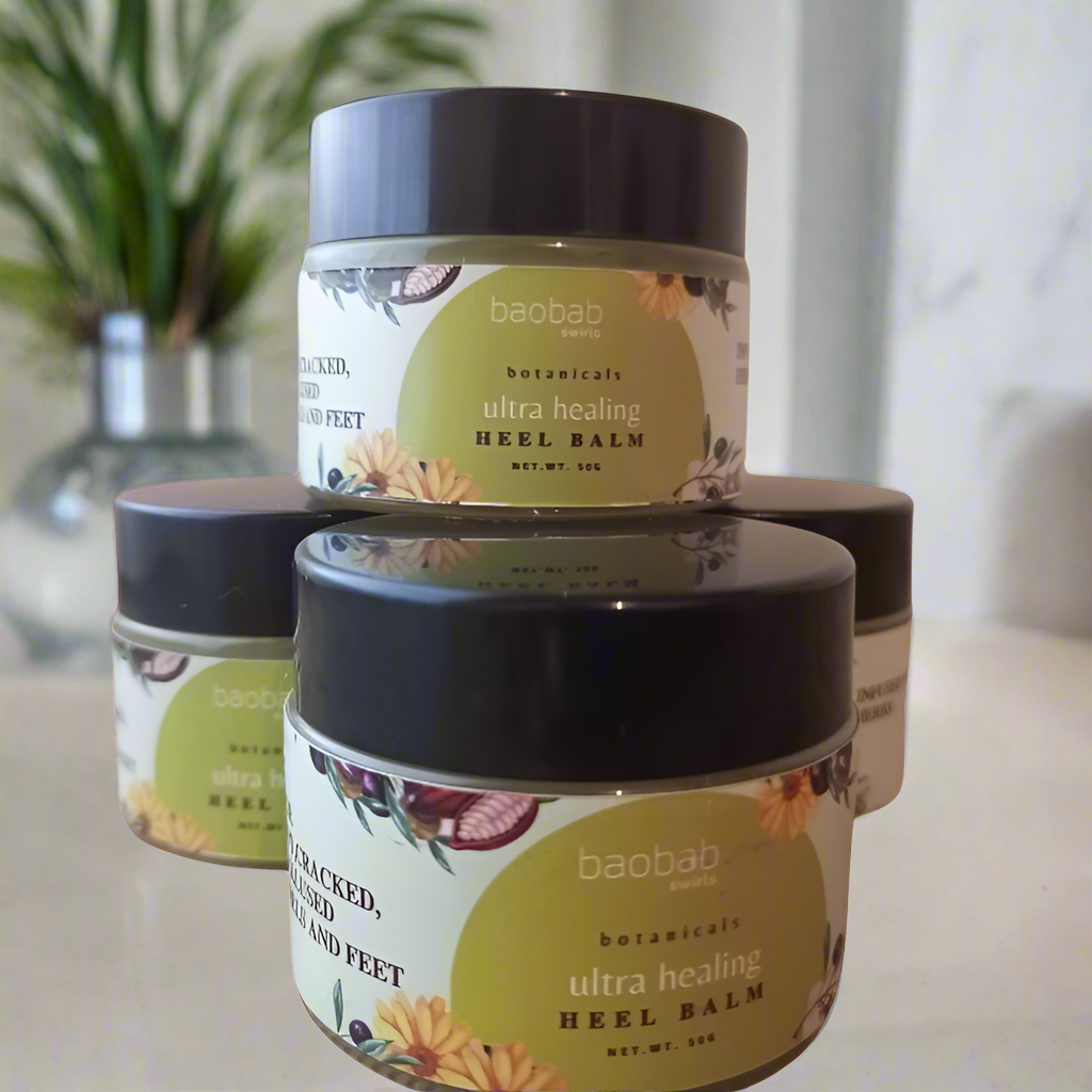 Heel balm jars