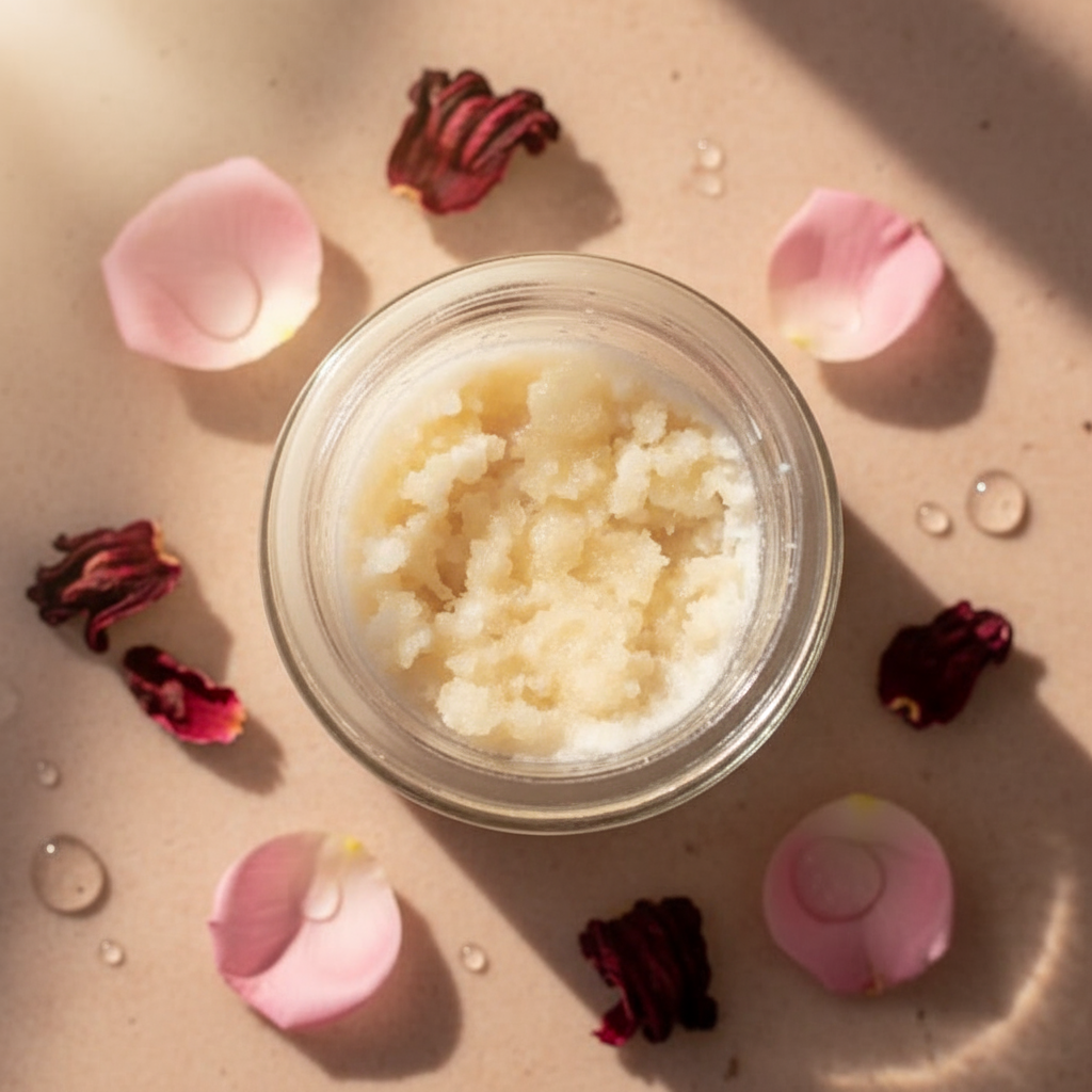 Rose Geranium Body Scrub 
